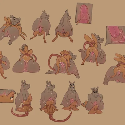 bechamel (fuzzamorous), gloria (madagascar) (dreamworks, madagascar (series)) created by twostrokemouse