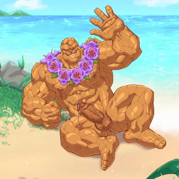 ben grimm, the thing (marvel) (marvel) created by quuynart