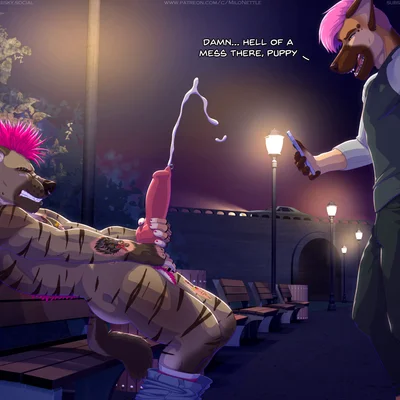 billy black (character), milo nettle (character) created by milo nettle