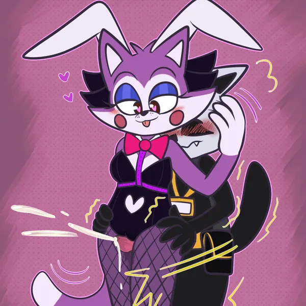 blake the badger, cindy (fnac) (deco 27 (producer), fazbear fanverse) created by zurzure