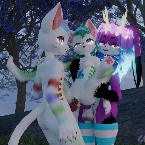 blazix mallow, petal heart created by crazypigsam