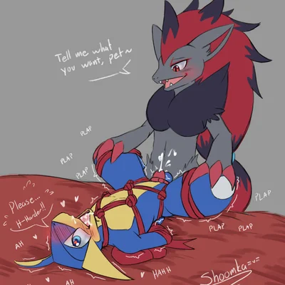 blu (shoomka) (nintendo, pokemon) created by shoomka