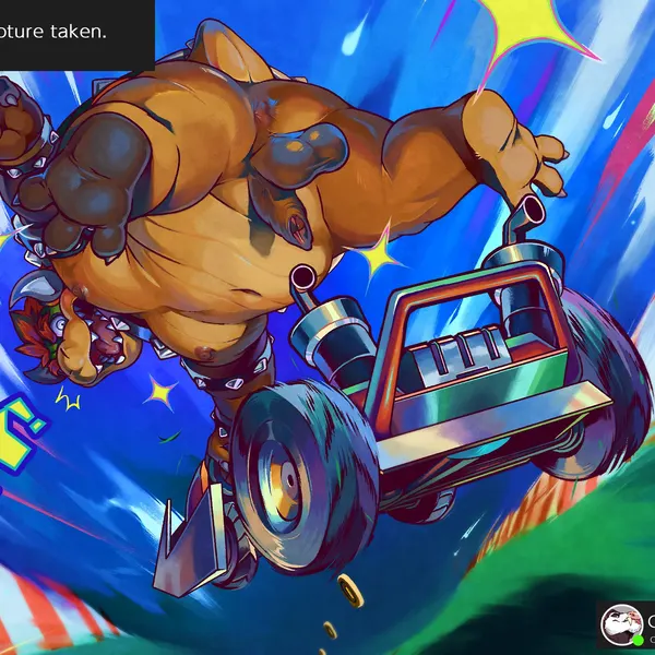 bowser (bowser day, mario bros) created by captain nikko