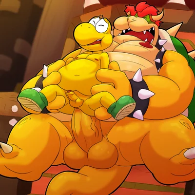 bowser (bowser day, mario bros) created by leothelionel