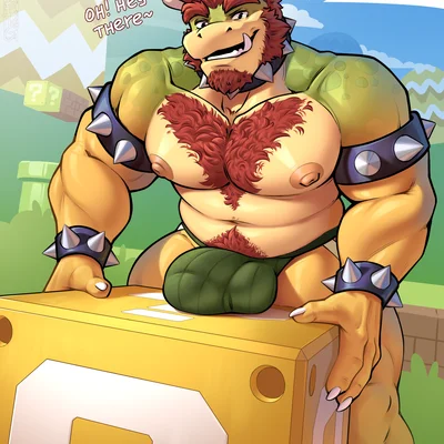 bowser (bowser day, mario bros) created by oraderg