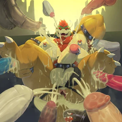 bowser (mario bros, nintendo) created by neofi