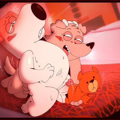 brian griffin, new brian, rupert (family guy) (family guy) created by the-alfie-incorporated