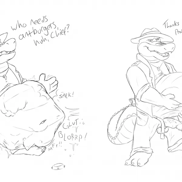 brok (brok the investigator), squealers chief (brok the investigator, cowcat games) created by longscary