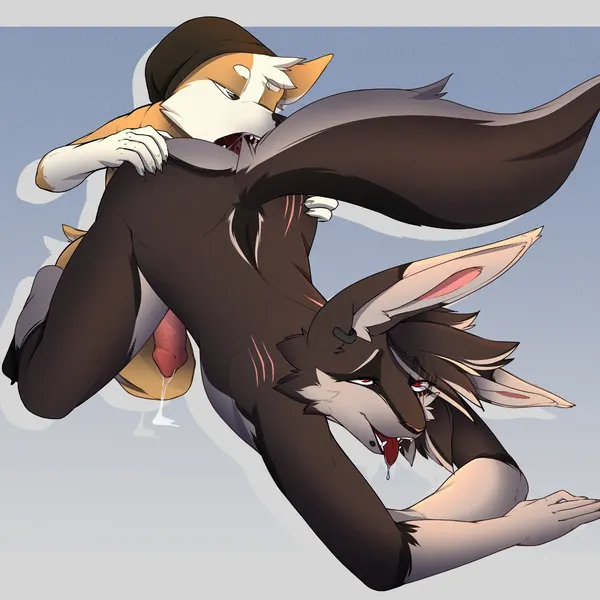 bruno (corginamedbruno), yukito cinder created by corginamedbruno