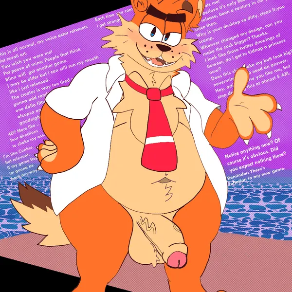 bubsy bobcat (bubsy (series), bubsy 4d) created by cowprintsoda