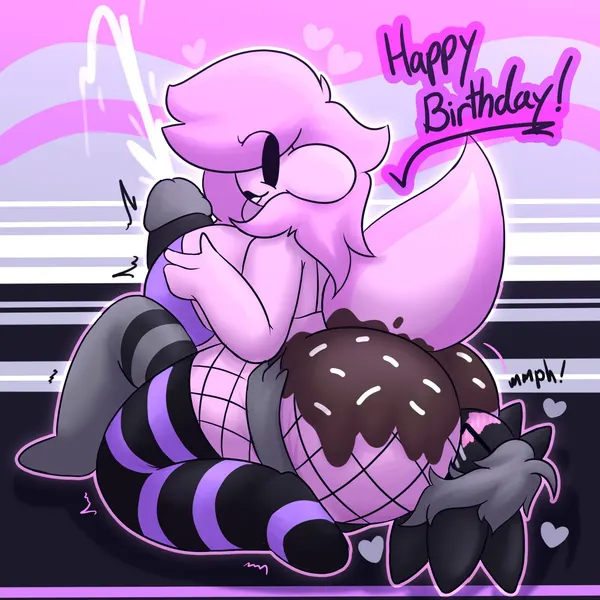 cake (hornyicakes), licorice (oxyoxyoxyox) created by hornyicakes