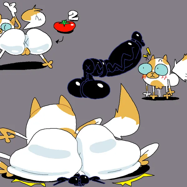cake the cat, lord monochromicorn (adventure time, cartoon network) created by superiorfox