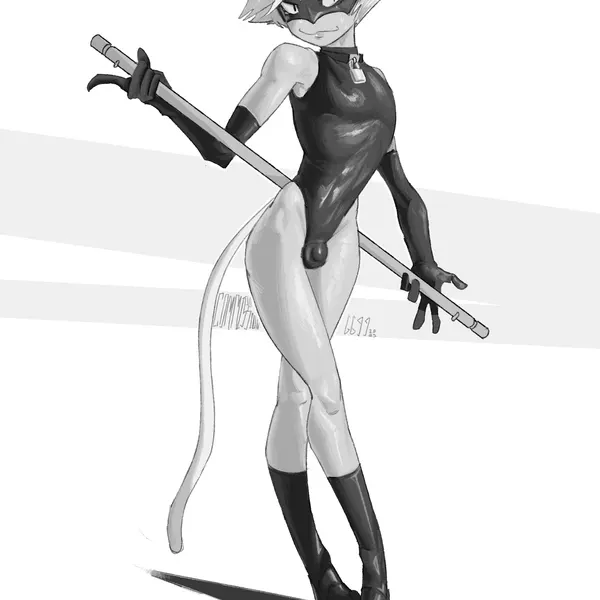 cat noir (miraculous ladybug) created by bbgg (artist)