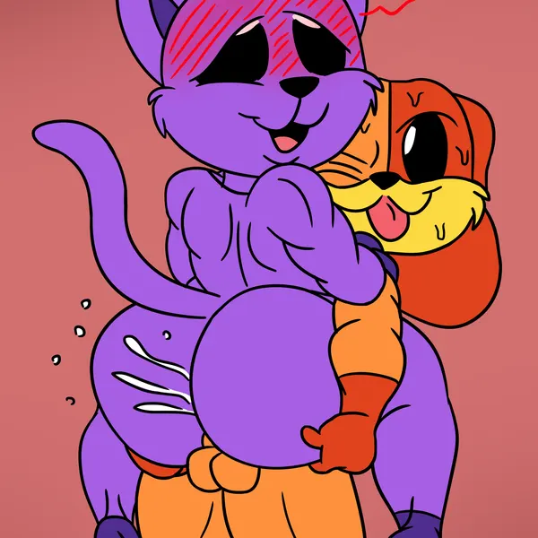 catnap (poppy playtime), dogday (poppy playtime) (mob entertainment, poppy playtime) created by usury40