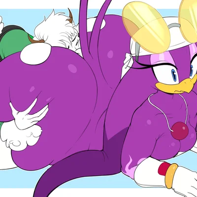 chevre (vanillabeangoat), wave the swallow (sega, sonic riders) created by mekaatomic