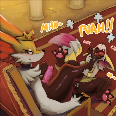 chi (mischiefmaster), fan character, grey (dgbraixen) (nintendo, pokemon) created by retromander