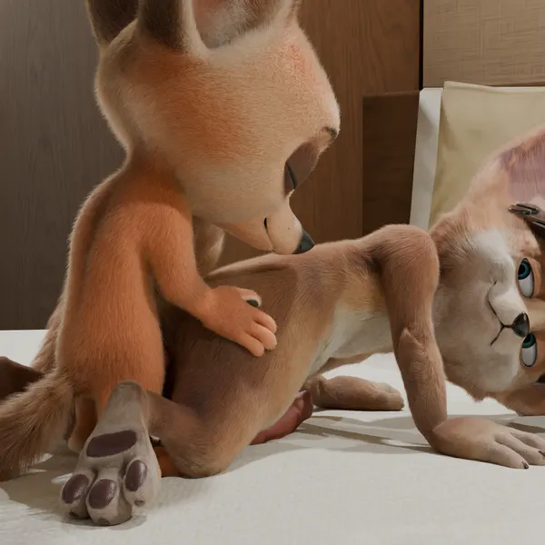 chip (mlbb), finnick (zootopia) (disney, mobile legends) created by rasterraccoon