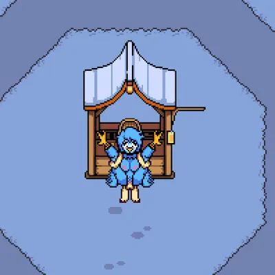 clover (undertale yellow), martlet (undertale yellow) (undertale, undertale (series)) created by weary