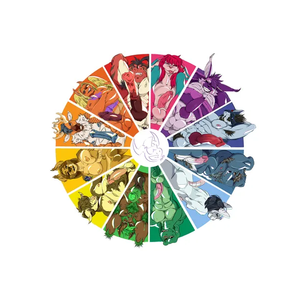 color wheel challenge created by mr.brapion