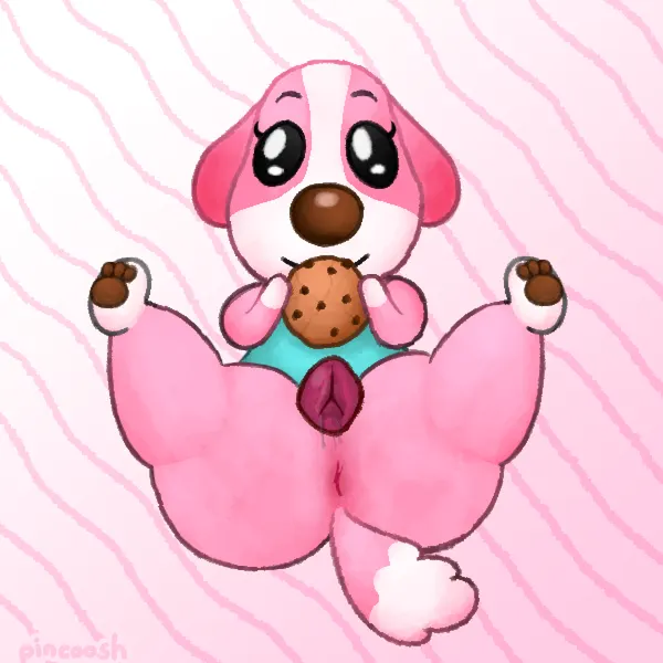 cookie (animal crossing) (animal crossing, nintendo) created by pincoosh