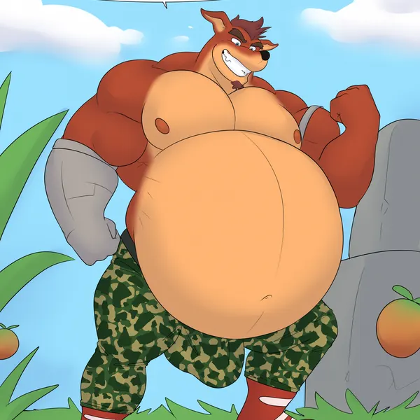 crunch bandicoot (activision, crash bandicoot (series)) created by unrealrui