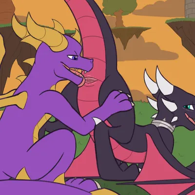 cynder, spyro (activision, mythology) created by ahatas