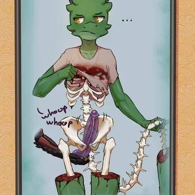 dass (secretpukkidyr), sked created by kayfaricus