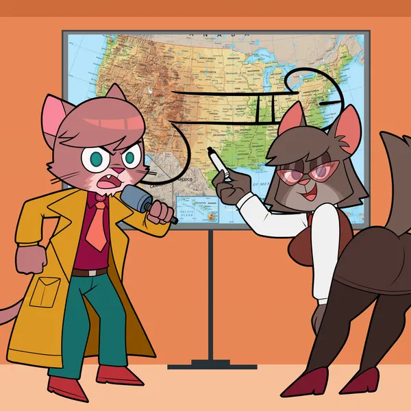 delia (ajmarekart), vincent (ajmarekart) (murphy and mitzi) created by 4chan anon
