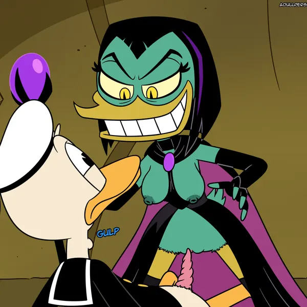 donald duck, magica de spell (disney, ducktales) created by adullperson