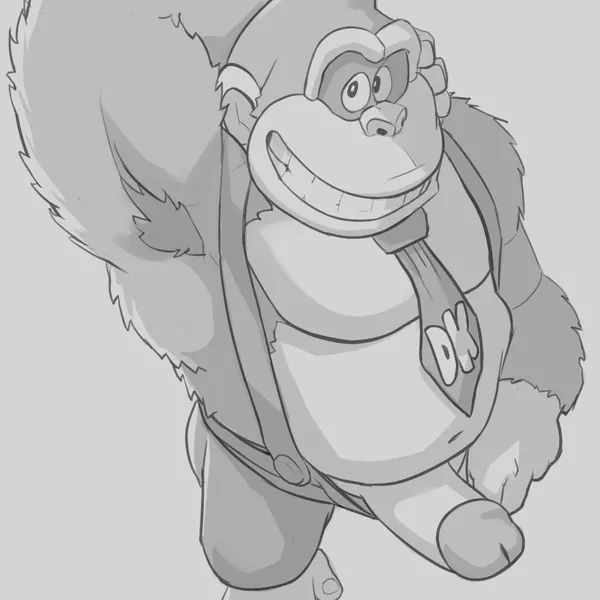 donkey kong (character) (donkey kong (series), donkey kong bananza) created by montaguey