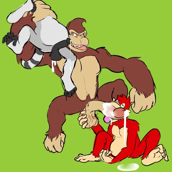 donkey kong (character) (donkey kong (series), nintendo) created by kinkykeroro