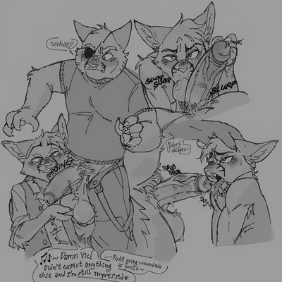 dorian zibowski, viktor vasko (lackadaisy) created by lemy00n aid