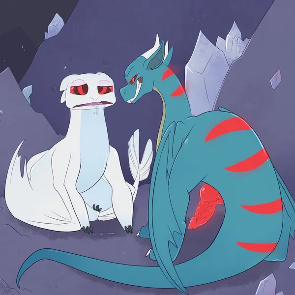 dragoviir, nubless (dreamworks, european mythology) created by fuf