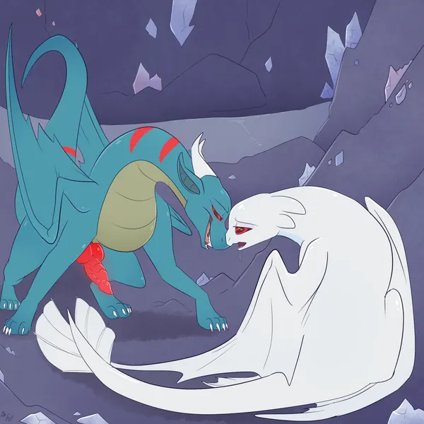 dragoviir, nubless (dreamworks, european mythology) created by fuf