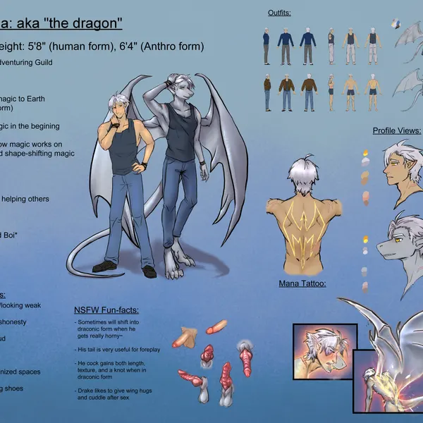drake (the weight of scales) (mythology, the weight of scales) created by fanimal creations