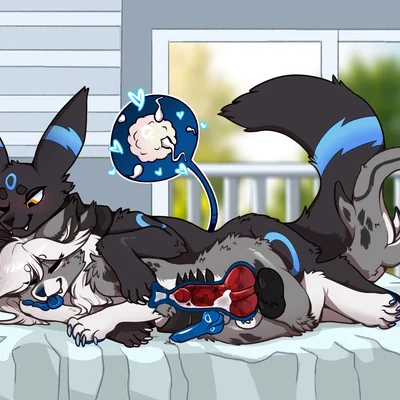 eclipse the alpha umbreon, shock (shockingfield123) (nintendo, pokemon) created by frazy