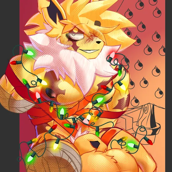 elias (honeyjolteon 22) (christmas, nintendo) created by imgloka