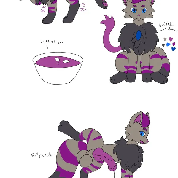 entro'pi, fan character (nintendo, pokemon) created by lewdkitten069