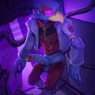 falco lombardi (nintendo, star fox) created by nurinaki