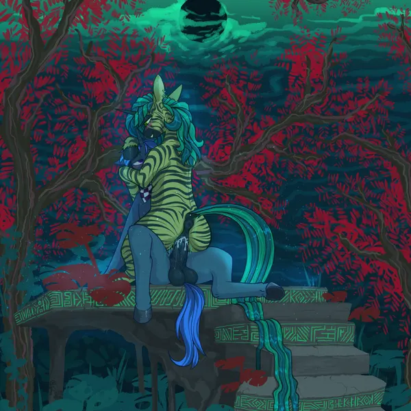 fan character, forest glade, lucent (oc) (hasbro, my little pony) created by stray prey