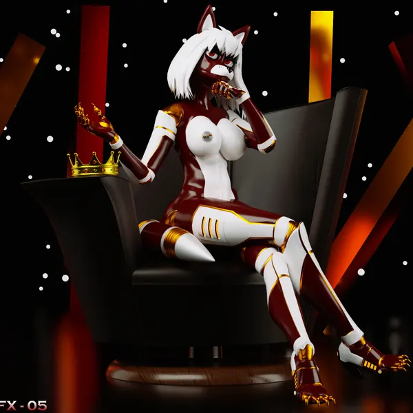 fan character, fx-05 (krako) (five nights at freddy's, five nights at freddy's world) created by krako