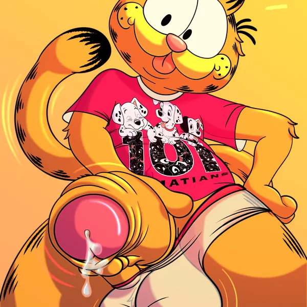 garfield the cat (101 dalmatians, disney) created by lobofeo