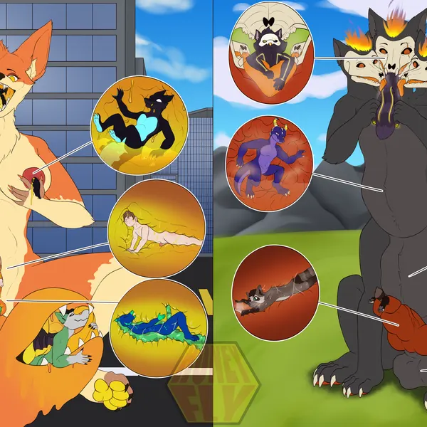 gibby (bruhestmoment69), marlin (honeyfly) (european mythology, greek mythology) created by honeyfly