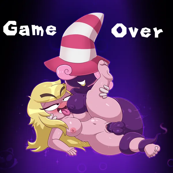 goombella, vivian (mario) (mario bros, nintendo) created by pizzabro