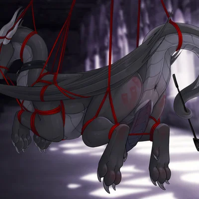 gray dragon sogarr (european mythology, mythology) created by enda myx