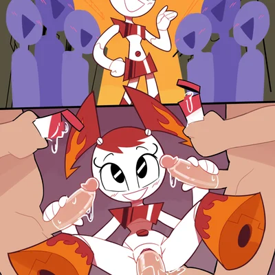 hot rod jenny wakeman, jenny wakeman (my life as a teenage robot, nickelodeon) created by miscon