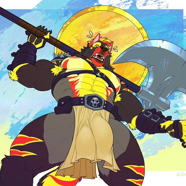 infernowolf created by kihu