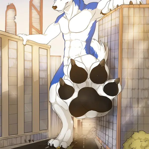 jhusky created by solaxe (artist)