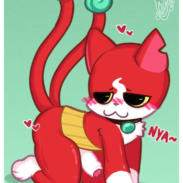 jibanyan (asian mythology, east asian mythology) created by nsfw guy s