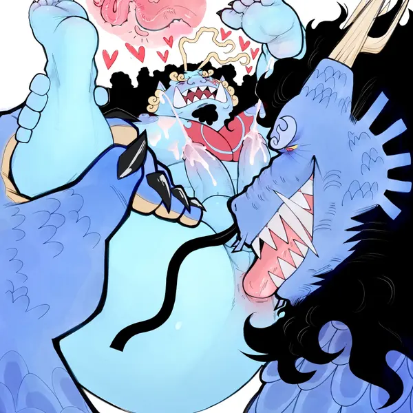 jinbe, kaido (one piece) (mythology, one piece) created by sourbear